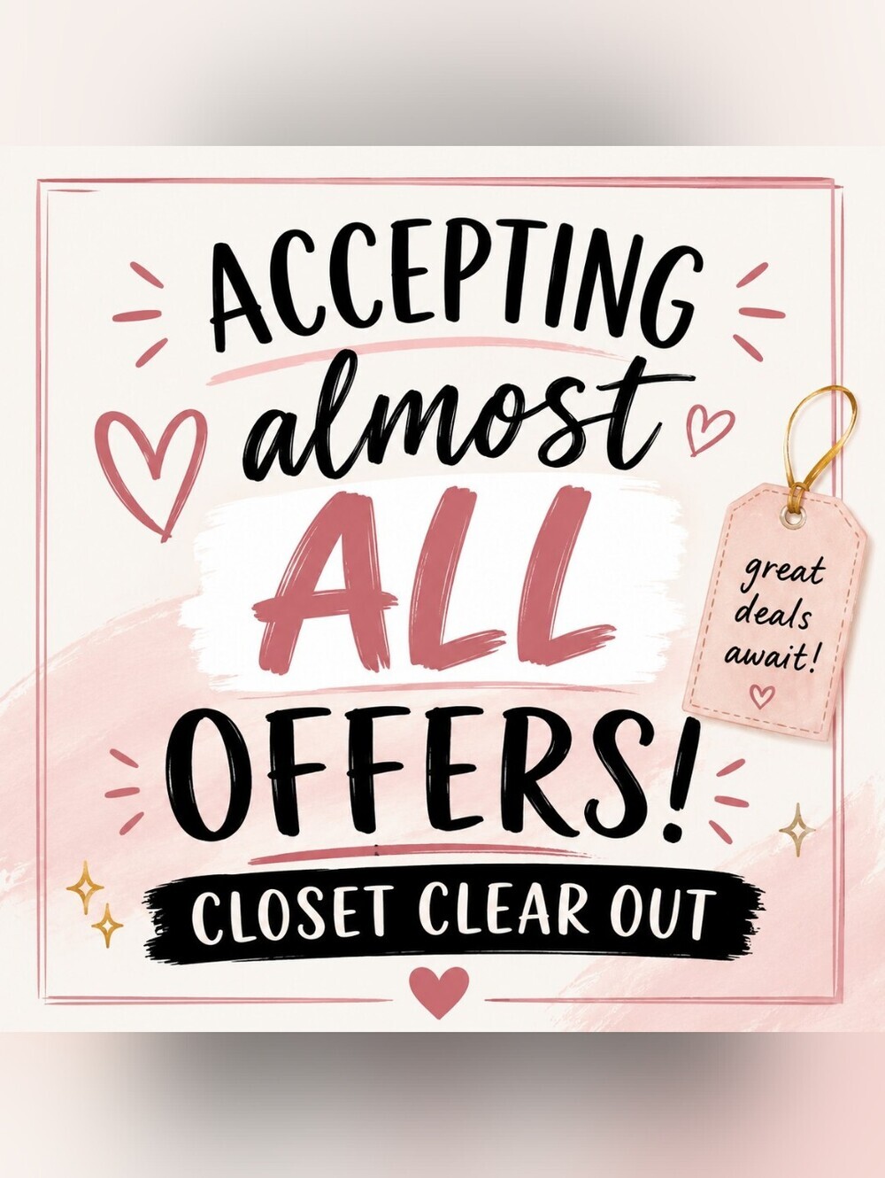 Make Me An Offer! Make A Bundle!